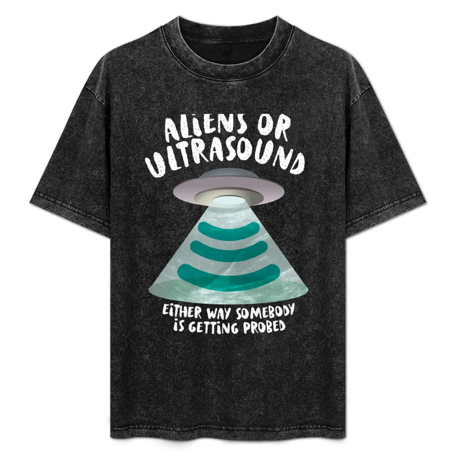 Ultrasound, Somebody Is Getting Probed T-Shirt Non-Shrink Basic Cotton T-Shirt
Ultrasound, Somebody Is Getting Probed T-Shirt Non-Shrink Basic Cotton T-Shirt