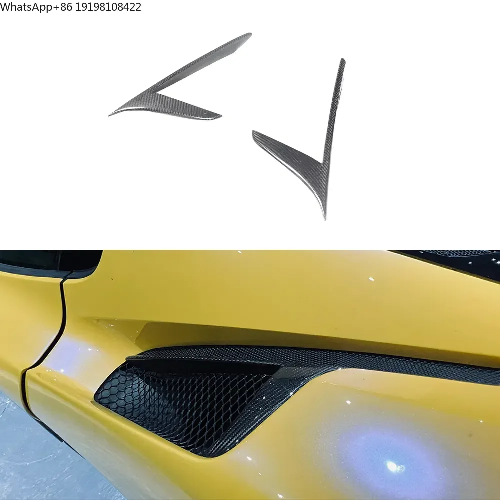 Quality Assurance Dry Carbon Fiber Rear Air Inlet Rear Air Intake Rear Air Vents For Maserati Mc20
Quality Assurance Dry Carbon Fiber Rear Air Inlet Rear Air Intake Rear Air Vents For Maserati Mc20