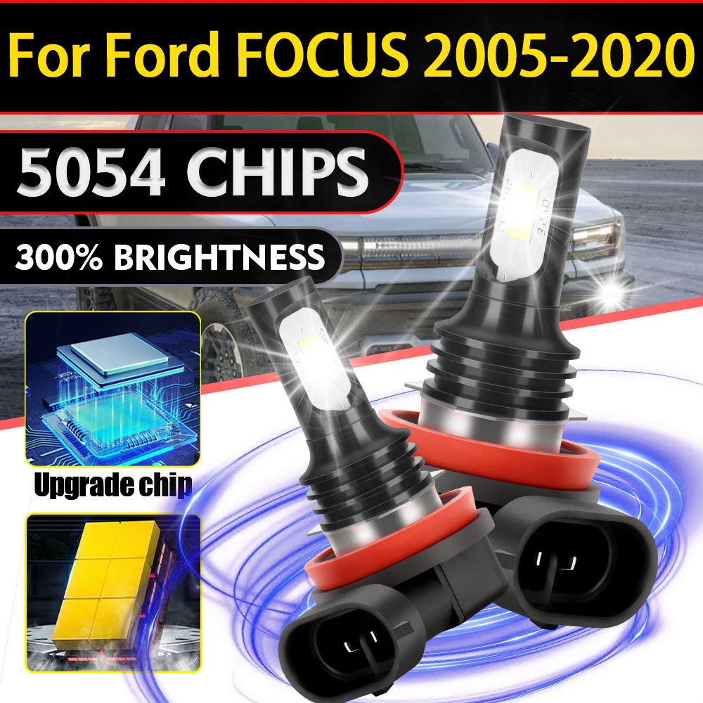 H8 H9 H11 Front Fog Lamps 20000LM Auto Fog Lights 5054 CSP Chips 100W For Ford FOCUS 2005 2006 2007 2008 2009 2010 2011-2020
H8 H9 H11 Front Fog Lamps 20000LM Auto Fog Lights 5054 CSP Chips 100W For Ford FOCUS 2005 2006 2007 2008 2009 2010 2011-2020