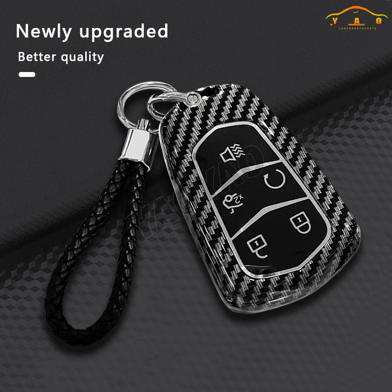 2025 New Car Key Case Cover For Cadillac ATS CT6 CTS DTS XT5 Escalade ESV SRX STS XTS ELR 2014 - 2018 for GMC Sierra Yukon 2023
2025 New Car Key Case Cover For Cadillac ATS CT6 CTS DTS XT5 Escalade ESV SRX STS XTS ELR 2014 - 2018 for GMC Sierra Yukon 2023