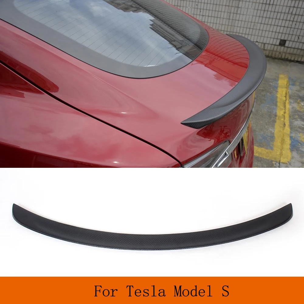 For Tesla Model S 2012-2023 P85 70D Base Sedan Rear Spoiler Boot Lid High Kick Wing Lip Matte Carbon Fiber Trunk Racing Spoiler
For Tesla Model S 2012-2023 P85 70D Base Sedan Rear Spoiler Boot Lid High Kick Wing Lip Matte Carbon Fiber Trunk Racing Spoiler