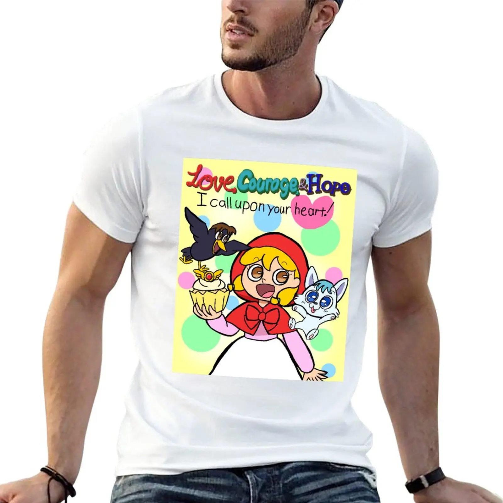 Akazukin ChaCha Greetings Card T-Shirt oversized plus sizes sublime vintage clothes t shirt for men
Akazukin ChaCha Greetings Card T-Shirt oversized plus sizes sublime vintage clothes t shirt for men