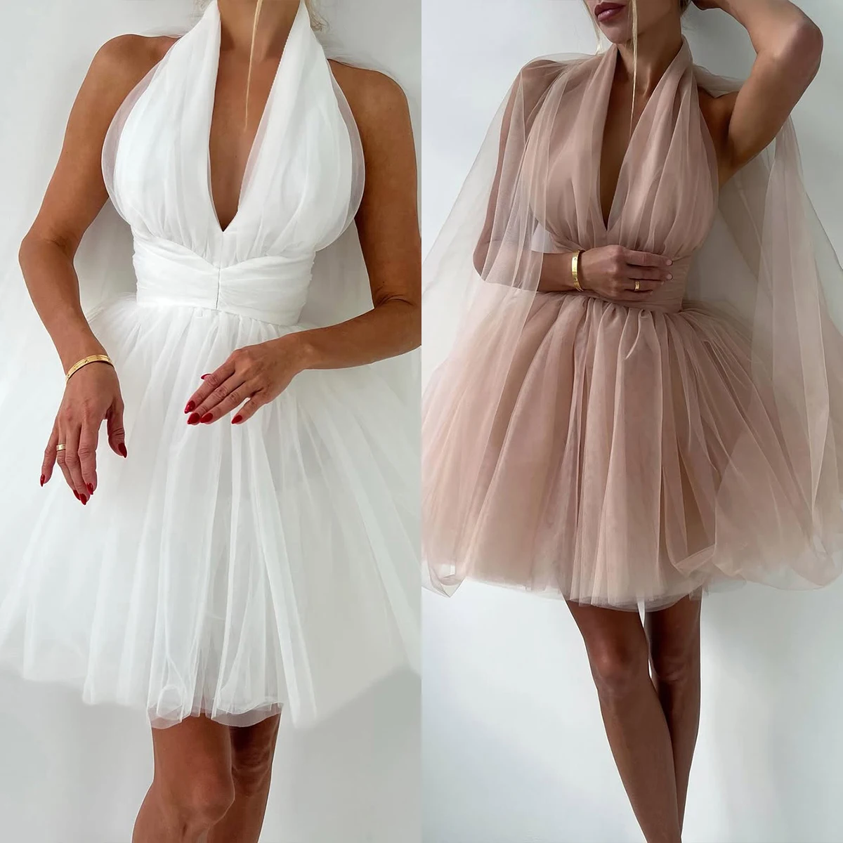Simple Ball Grown Professional Custom Size Evening & Wedding Dresses Prom Halter The Price Photo Robes Custom Made
Simple Ball Grown Professional Custom Size Evening & Wedding Dresses Prom Halter The Price Photo Robes Custom Made