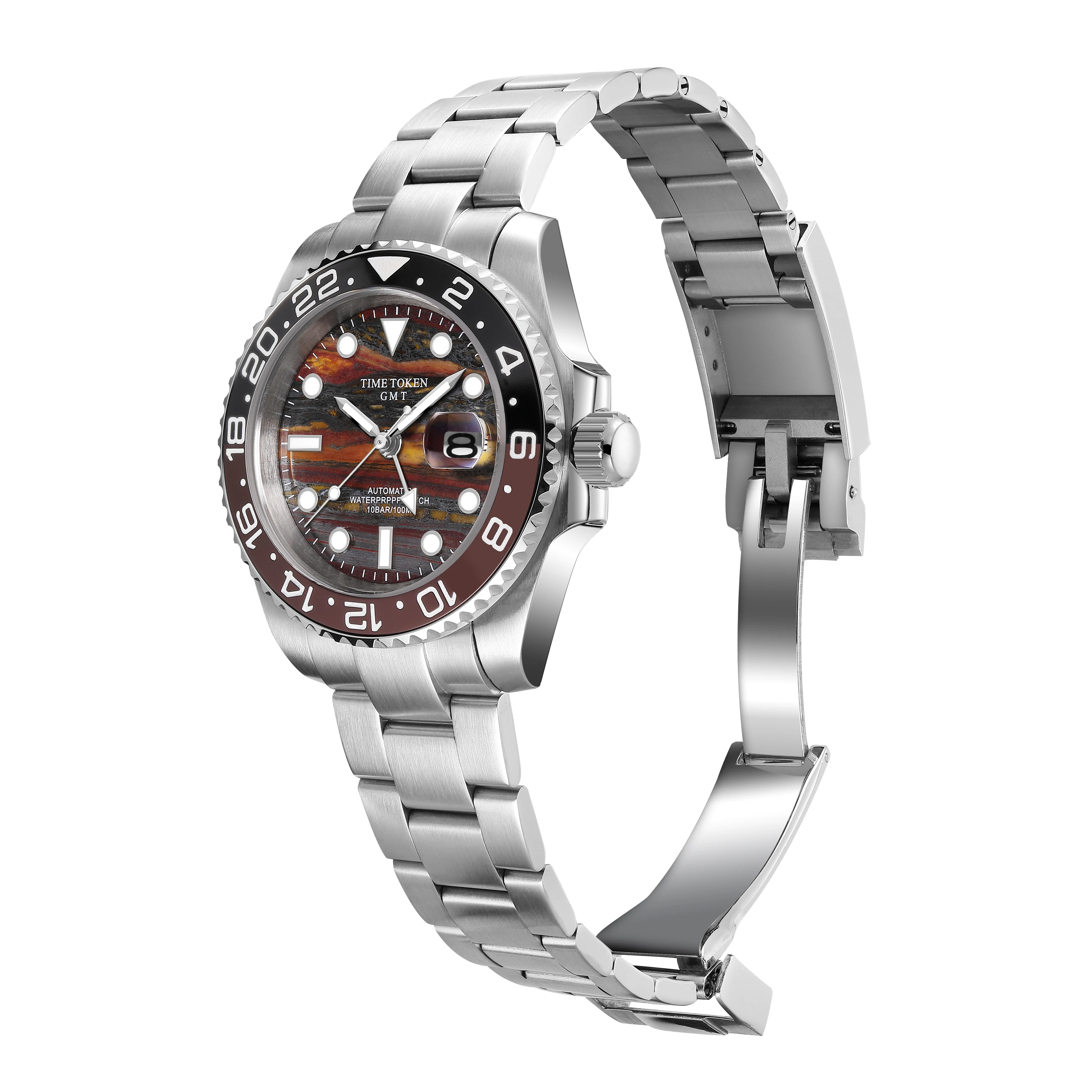 2026 NEW Tiger Iron GMT Automatic Mechanical Men's Watch Super Luminous 10ATM Water Resistant Calendar Display Unique Design
2026 NEW Tiger Iron GMT Automatic Mechanical Men's Watch Super Luminous 10ATM Water Resistant Calendar Display Unique Design