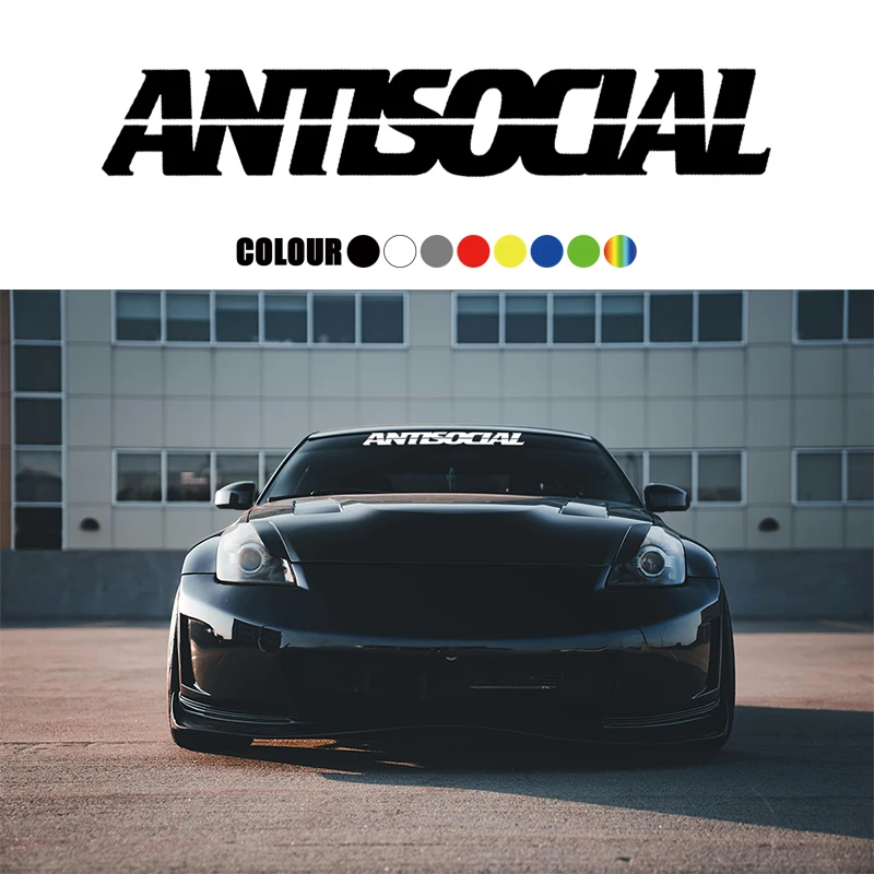 Auto Universal Accessory Car Front Windshield Sticker Sport Style Waterproof Decorative Vinyl Decals
Auto Universal Accessory Car Front Windshield Sticker Sport Style Waterproof Decorative Vinyl Decals