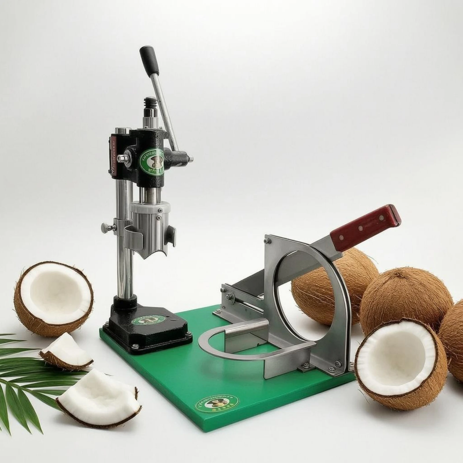 Tender Coconut Opener Cutting Head Commercial Coconut Opener Food Tool Green Painted Labor-Saving
Tender Coconut Opener Cutting Head Commercial Coconut Opener Food Tool Green Painted Labor-Saving
