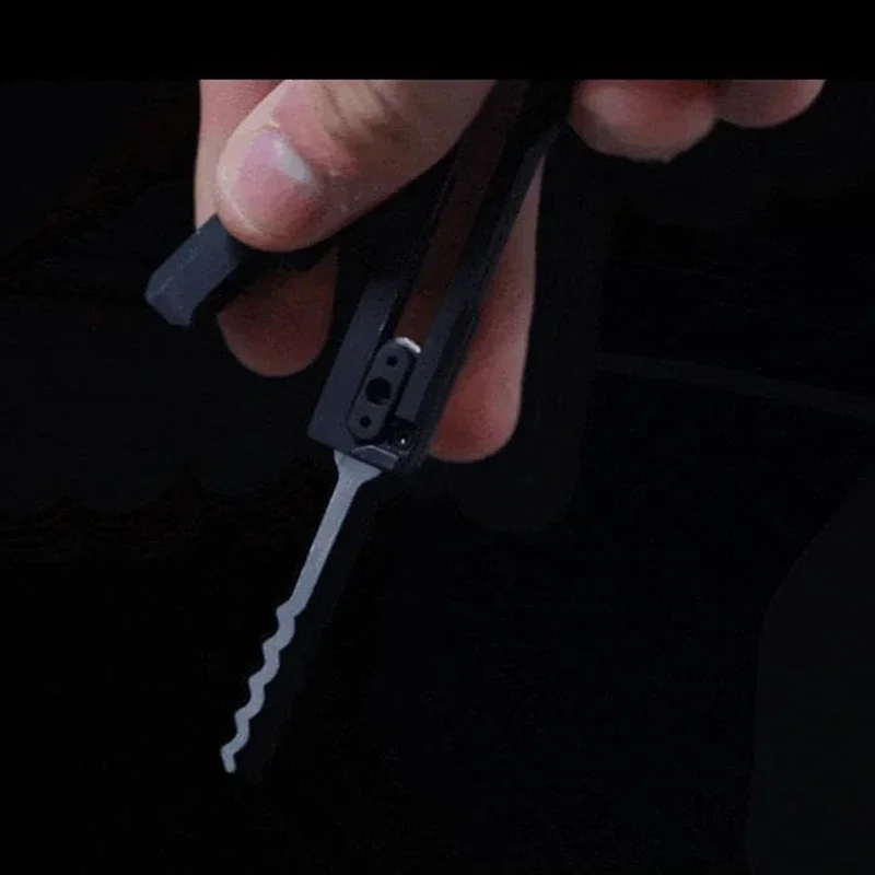 A023-Grav Pick Outdoor Multi-Tool Outdoor Essential Tool Quick flip stainless steel lock pick gravity hammer lock pick tool
A023-Grav Pick Outdoor Multi-Tool Outdoor Essential Tool Quick flip stainless steel lock pick gravity hammer lock pick tool