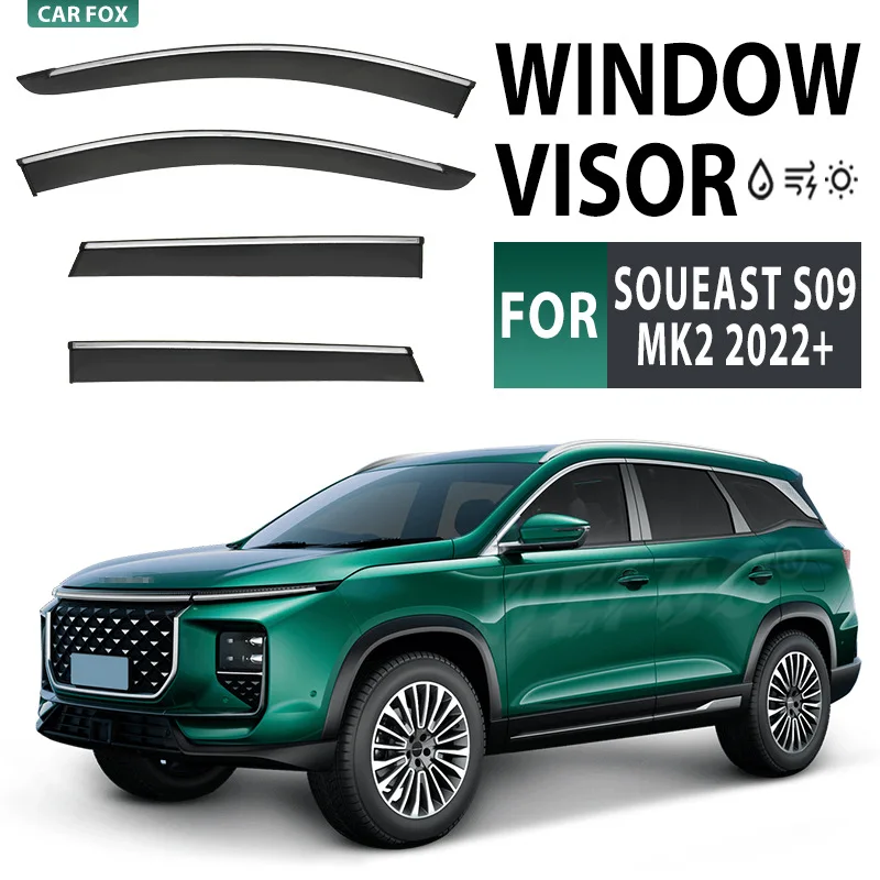 For Soueast S09 2022+ Car Window Visor Awning Shelters Windshield Side Window Rain Sun Shade Auto Accessories
For Soueast S09 2022+ Car Window Visor Awning Shelters Windshield Side Window Rain Sun Shade Auto Accessories