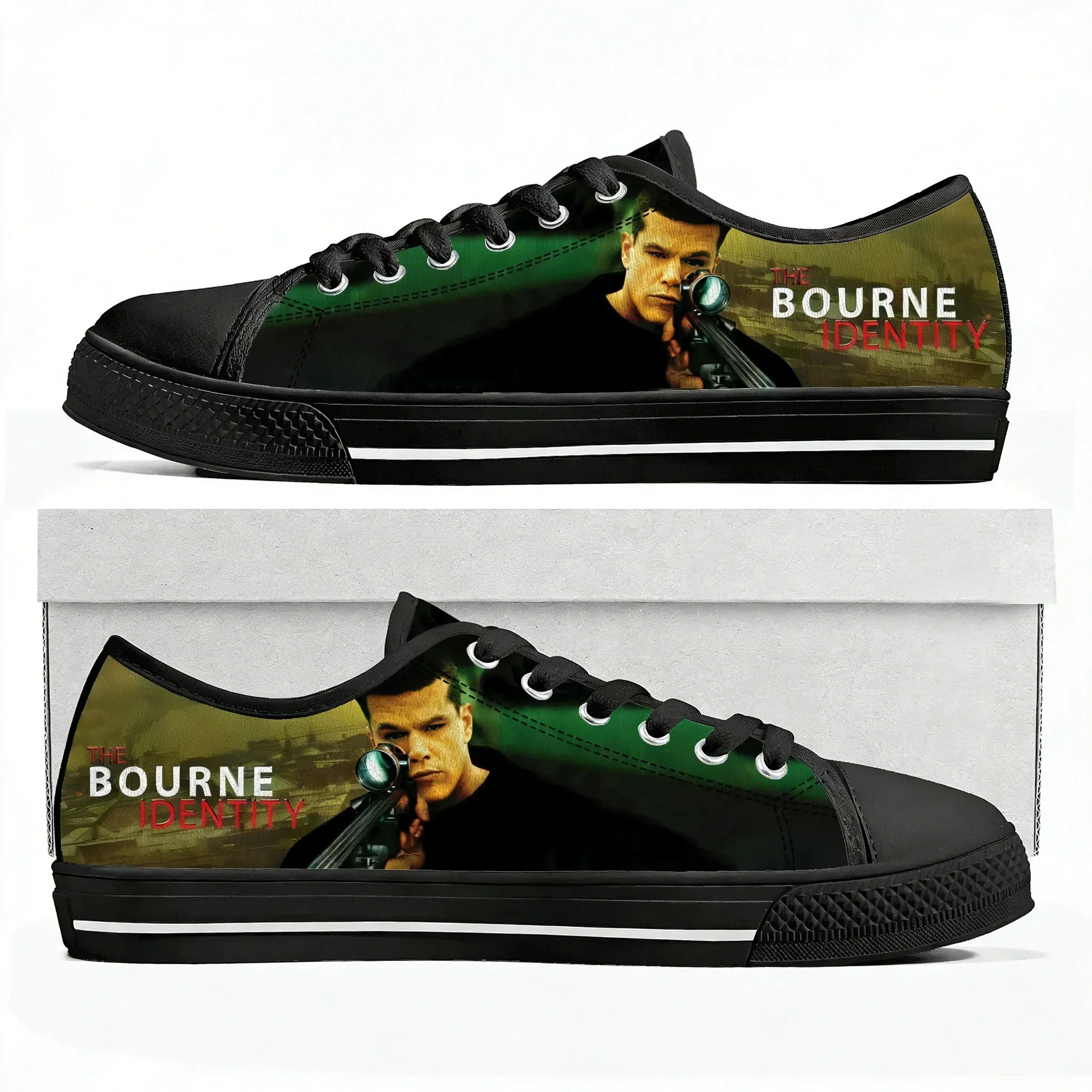 Bourne Identity Low Top Sneakers Mens Womens Teenager Matt Damon Canvas Sneaker couple Casual Shoes Customize DIY Shoe
Bourne Identity Low Top Sneakers Mens Womens Teenager Matt Damon Canvas Sneaker couple Casual Shoes Customize DIY Shoe