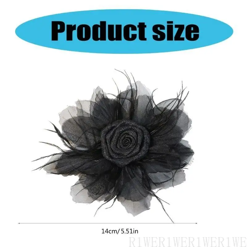 R1WE Organza Flower Artistic Applique for Hair Clip Clothes Hat Sewing Brooch DIY Scarf Wedding Dress Decors Accessories
R1WE Organza Flower Artistic Applique for Hair Clip Clothes Hat Sewing Brooch DIY Scarf Wedding Dress Decors Accessories