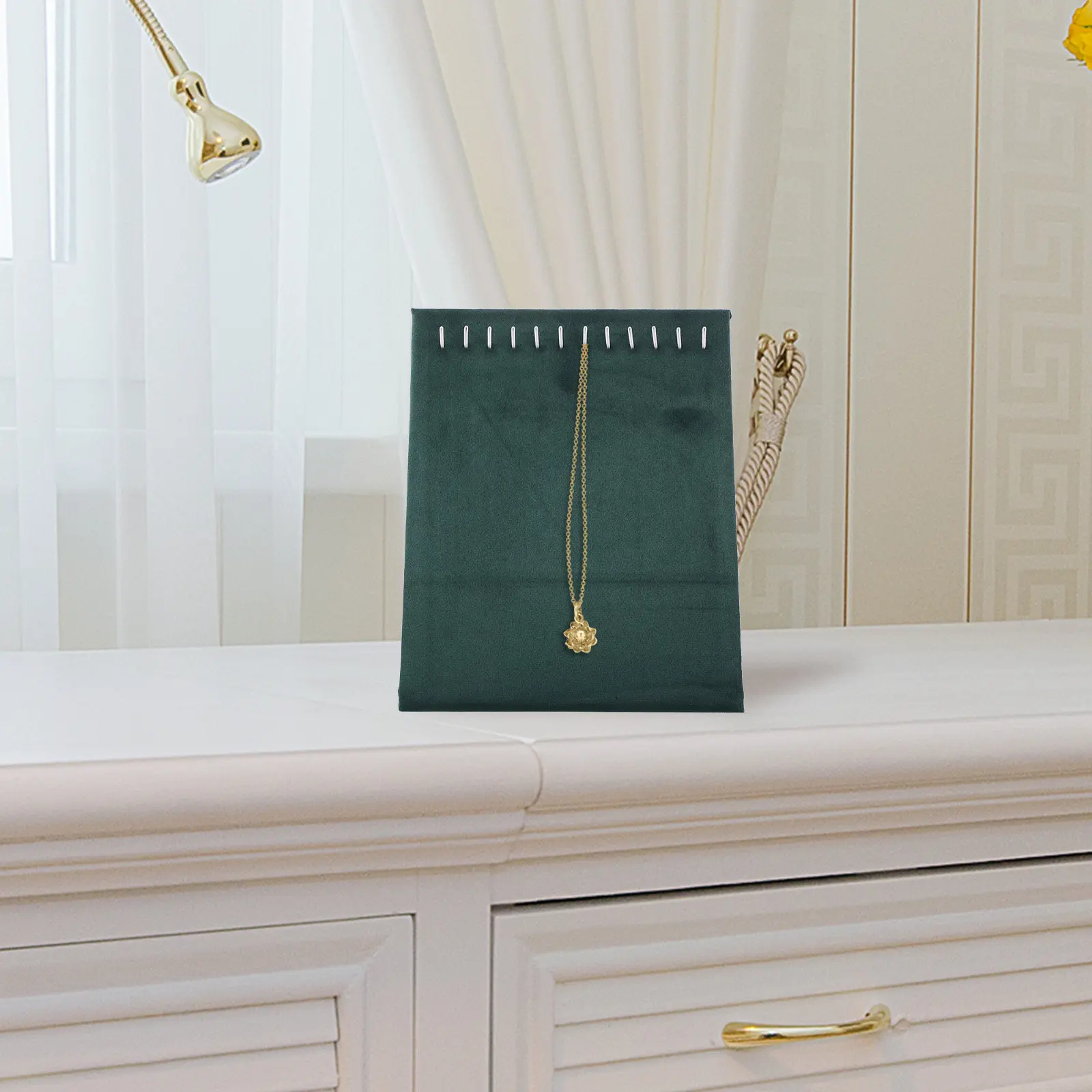 Premium Flannel Necklace Hanger Stand Jewelry Holder Organizer for Necklaces Bracelets Live Streaming Jewelry Business Display
Premium Flannel Necklace Hanger Stand Jewelry Holder Organizer for Necklaces Bracelets Live Streaming Jewelry Business Display