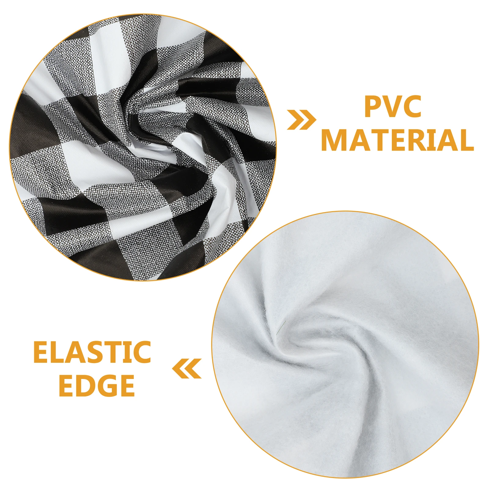 1set PVC Waterproof Tablecloth Black White Checkered Elastic Picnic Camping Cover Outdoor Bench Dustproof Travel Accessories
1set PVC Waterproof Tablecloth Black White Checkered Elastic Picnic Camping Cover Outdoor Bench Dustproof Travel Accessories