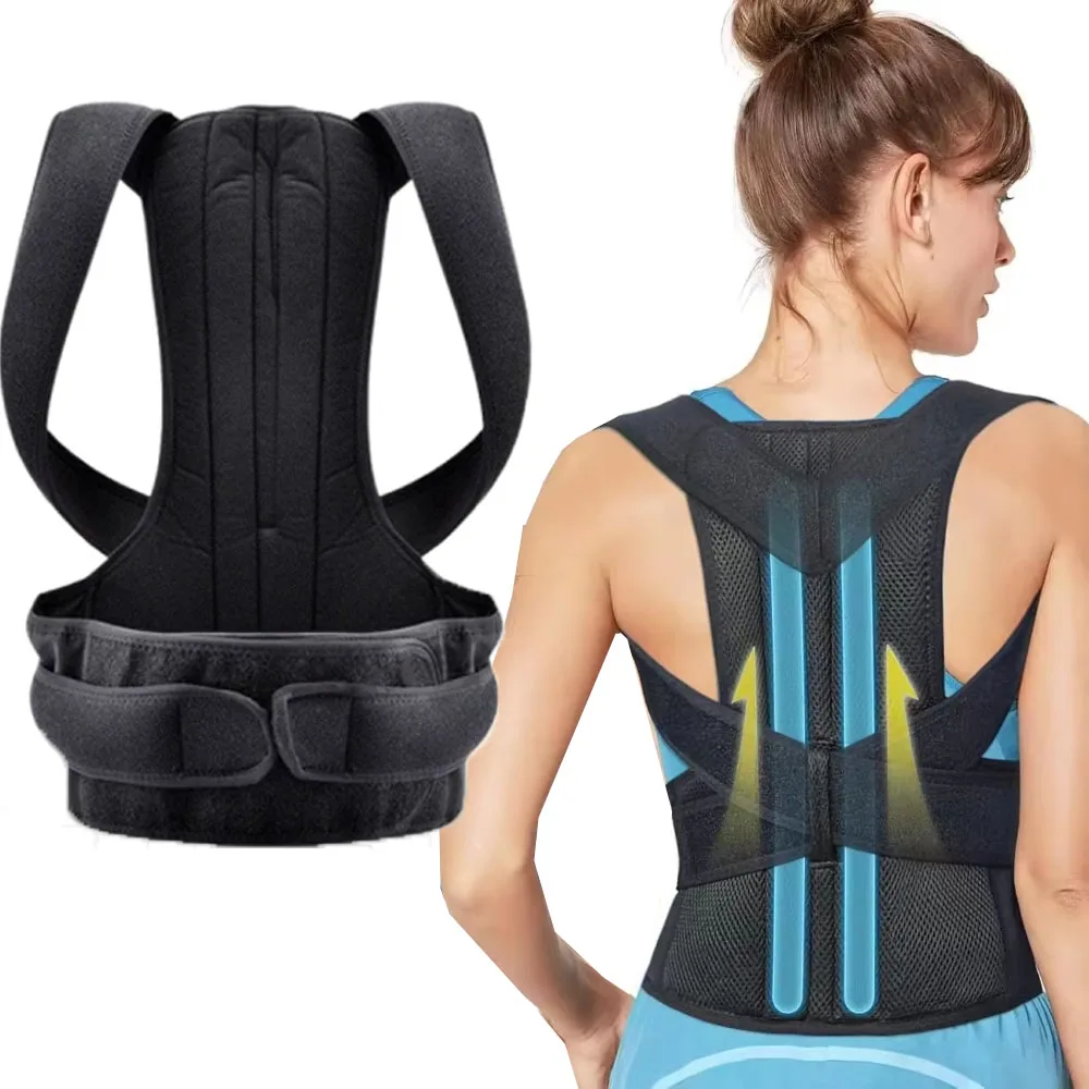 Back Brace Posture Corrector for Women and Men Back Lumbar Support Shoulder Posture Support for Improve Posture Back Pain Relief
Back Brace Posture Corrector for Women and Men Back Lumbar Support Shoulder Posture Support for Improve Posture Back Pain Relief