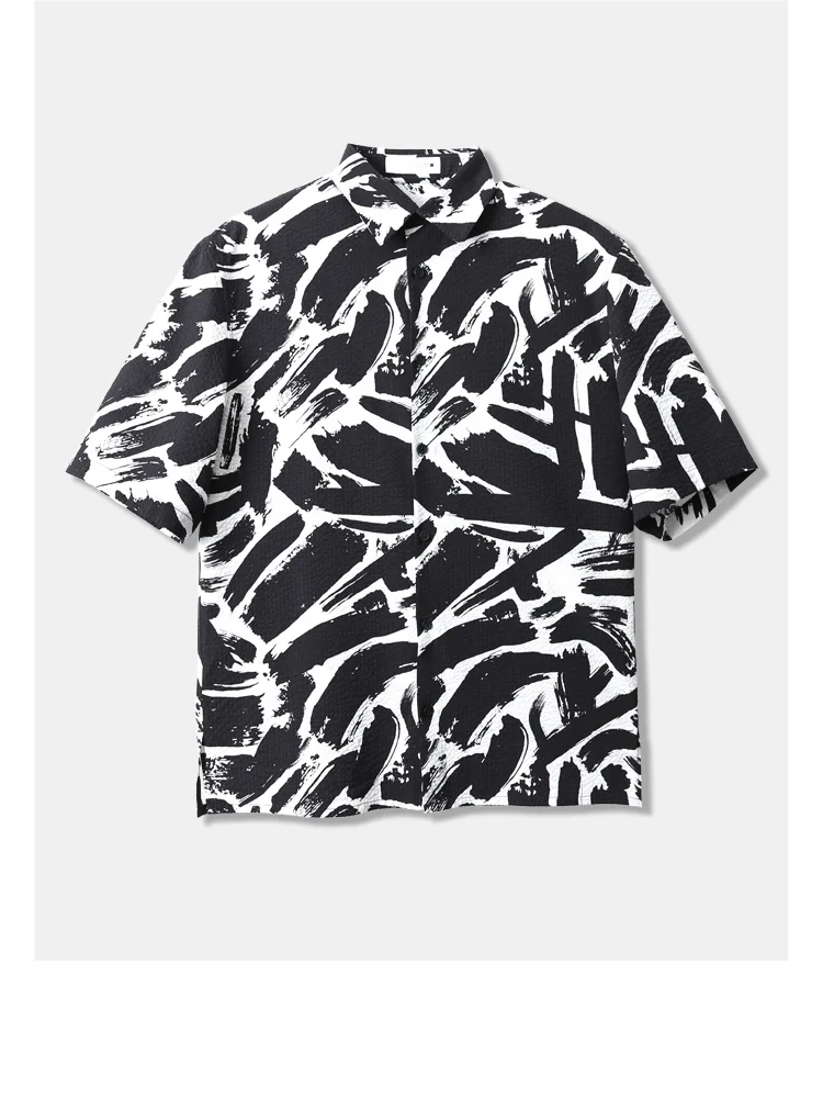 Summer New Men's Loose Bubble Print ort Sve irt Cool Feeling Casual Faionable Geometric Pattern Unbranded irt
Summer New Men's Loose Bubble Print ort Sve irt Cool Feeling Casual Faionable Geometric Pattern Unbranded irt