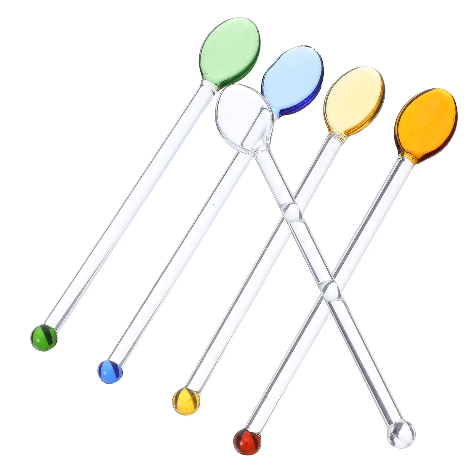 5Pcs Glass Long Handle Stirring Spoon Reusable Coffee Tea Juice Mixing Clear Glass Coffee Bar Spoon Reusable Mixing Teaspoons
5Pcs Glass Long Handle Stirring Spoon Reusable Coffee Tea Juice Mixing Clear Glass Coffee Bar Spoon Reusable Mixing Teaspoons