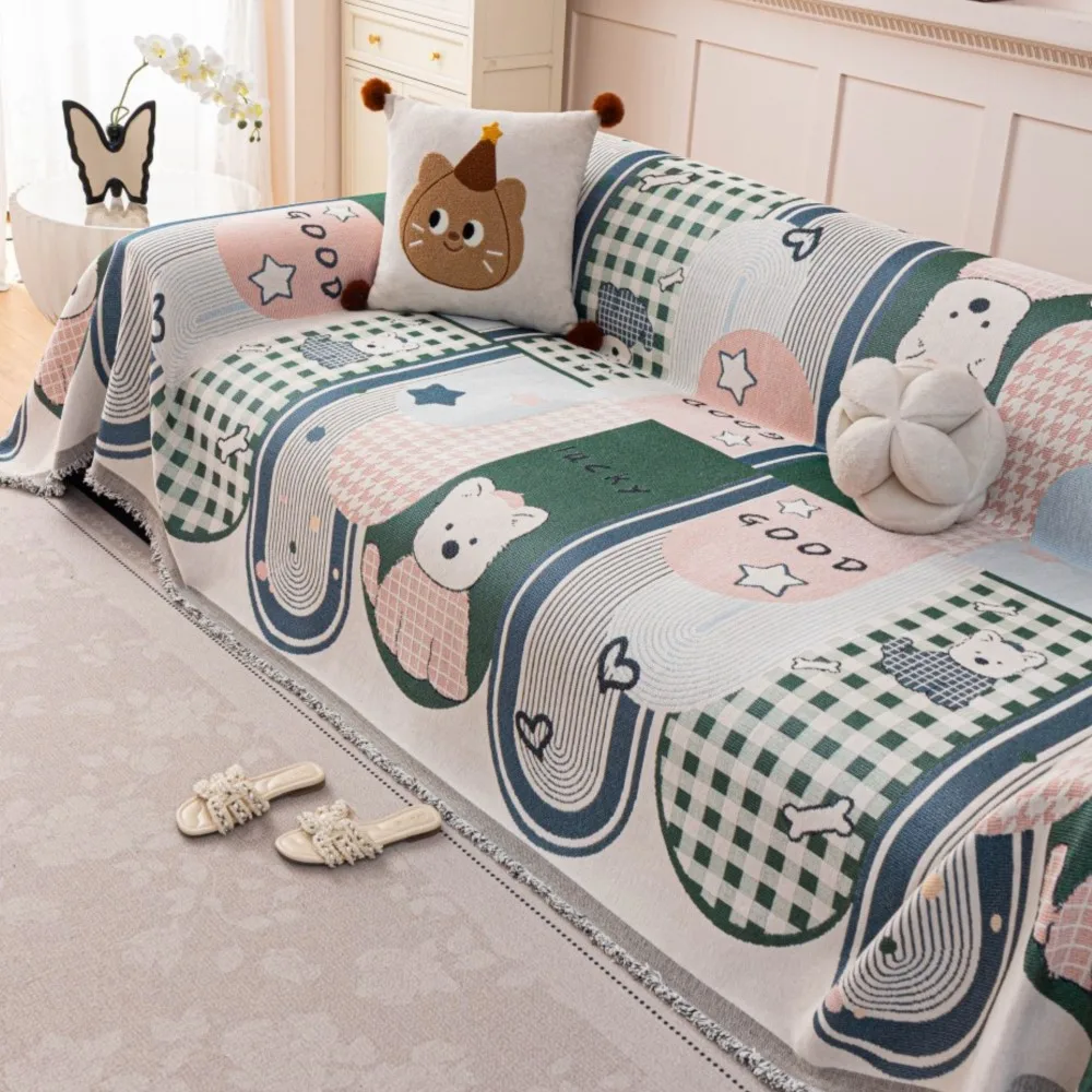 Anti-Cat Scratch Non-Slip Full Coverage Sofa Protector All-Season Couch Cover Blanket Mats 2026 Dog Printed Chenille Sofa Cover
Anti-Cat Scratch Non-Slip Full Coverage Sofa Protector All-Season Couch Cover Blanket Mats 2026 Dog Printed Chenille Sofa Cover