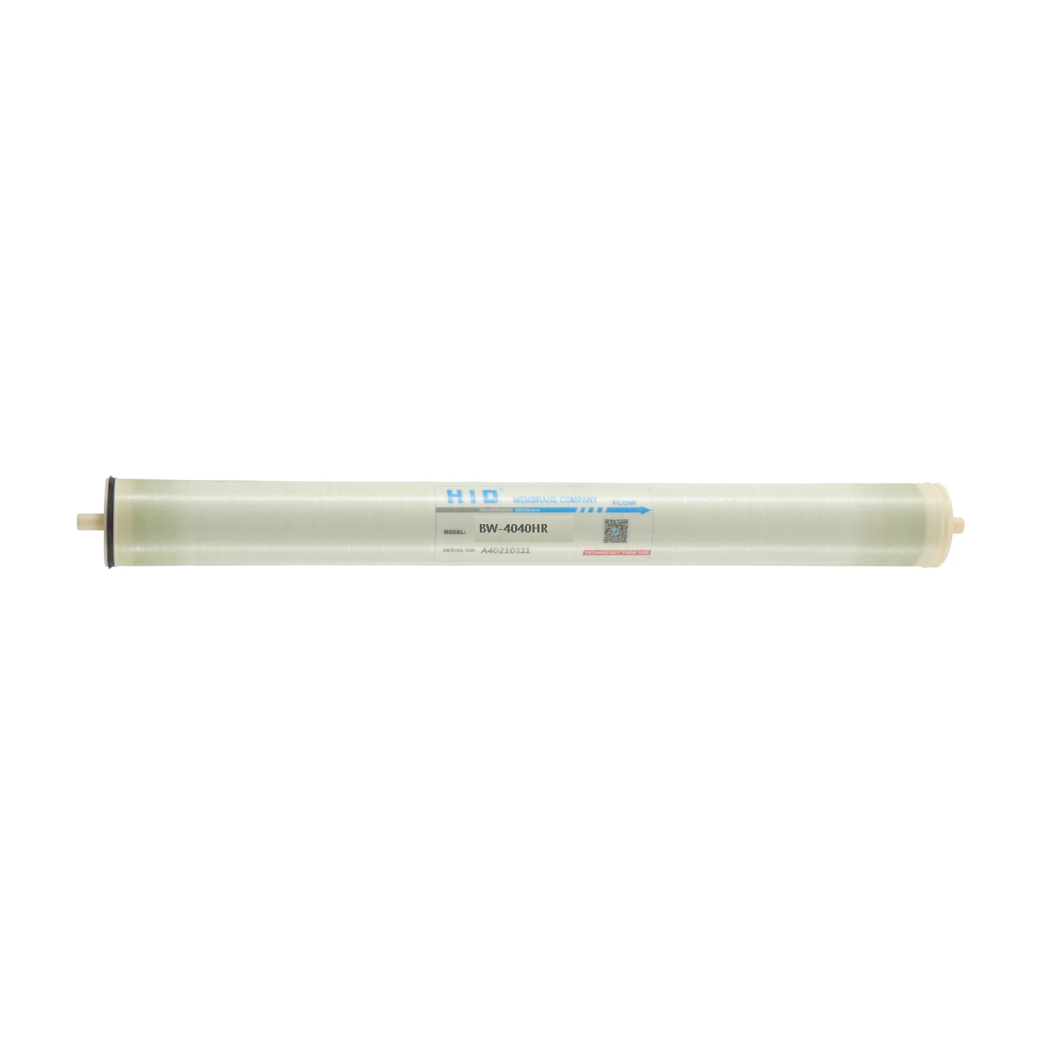 HID 4040 Series Industrial RO Membrane BW-4040HR 4'' x 40'' Reverse Osmosis Membrane Water Filter 150psi 2400gpd
HID 4040 Series Industrial RO Membrane BW-4040HR 4'' x 40'' Reverse Osmosis Membrane Water Filter 150psi 2400gpd