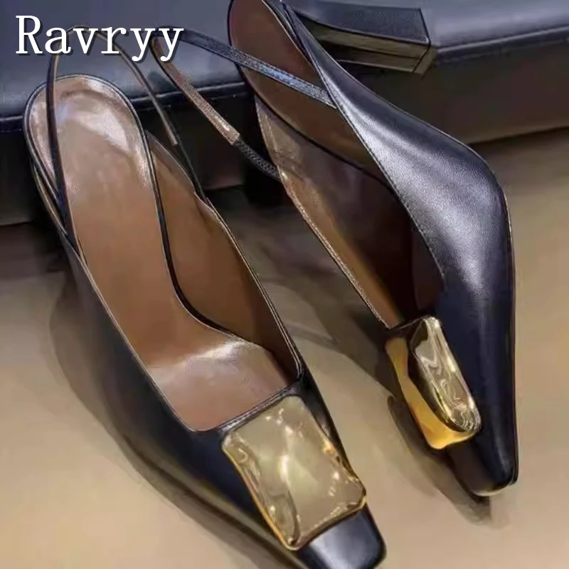 Square Toe Metal Buckle Decor High Heel Pumps Women Spring New Fashion Shallow Mouth Back Strap Thick Heel Single Shoes
Square Toe Metal Buckle Decor High Heel Pumps Women Spring New Fashion Shallow Mouth Back Strap Thick Heel Single Shoes