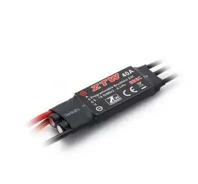 Бесщеточный регулятор скорости Mystery 40A BlueSeries ZTW 2-6S SBEC 5,5 В/4 А для радиоуправляемого вертолета Trex KDS TAROT alz ALIGN 450
Бесщеточный регулятор скорости Mystery 40A BlueSeries ZTW 2-6S SBEC 5,5 В/4 А для радиоуправляемого вертолета Trex KDS TAROT alz ALIGN 450