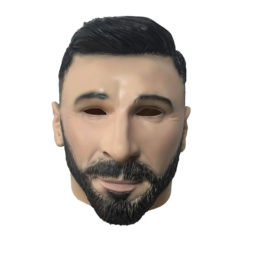 Messi Latex Headgear Mask - Celebrity Performance Halloween Costume Dance Party Weird Role-Playing Props
Messi Latex Headgear Mask - Celebrity Performance Halloween Costume Dance Party Weird Role-Playing Props