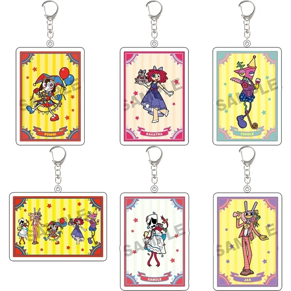 For Digital Circus Pomni Jax Ragatha Gangle Zooble Anime Peripheral Acrylic KeyChain Cartoons Backpack Pendant Festival Gift
For Digital Circus Pomni Jax Ragatha Gangle Zooble Anime Peripheral Acrylic KeyChain Cartoons Backpack Pendant Festival Gift