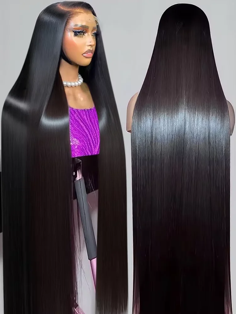 40 46 Inch Straight Human Hair Wig 13x6 HD Lace Frontal 100% Human Hair Wigs 250 Density 13x5 Lace Front Pre Plucked Closure Wig
40 46 Inch Straight Human Hair Wig 13x6 HD Lace Frontal 100% Human Hair Wigs 250 Density 13x5 Lace Front Pre Plucked Closure Wig