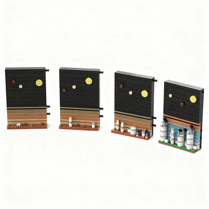681pcs MOC Tales Terraformation Space Model Building Blocks Construction Toy Christmas Gifts DIY Creative Idea Education Brick
681pcs MOC Tales Terraformation Space Model Building Blocks Construction Toy Christmas Gifts DIY Creative Idea Education Brick
