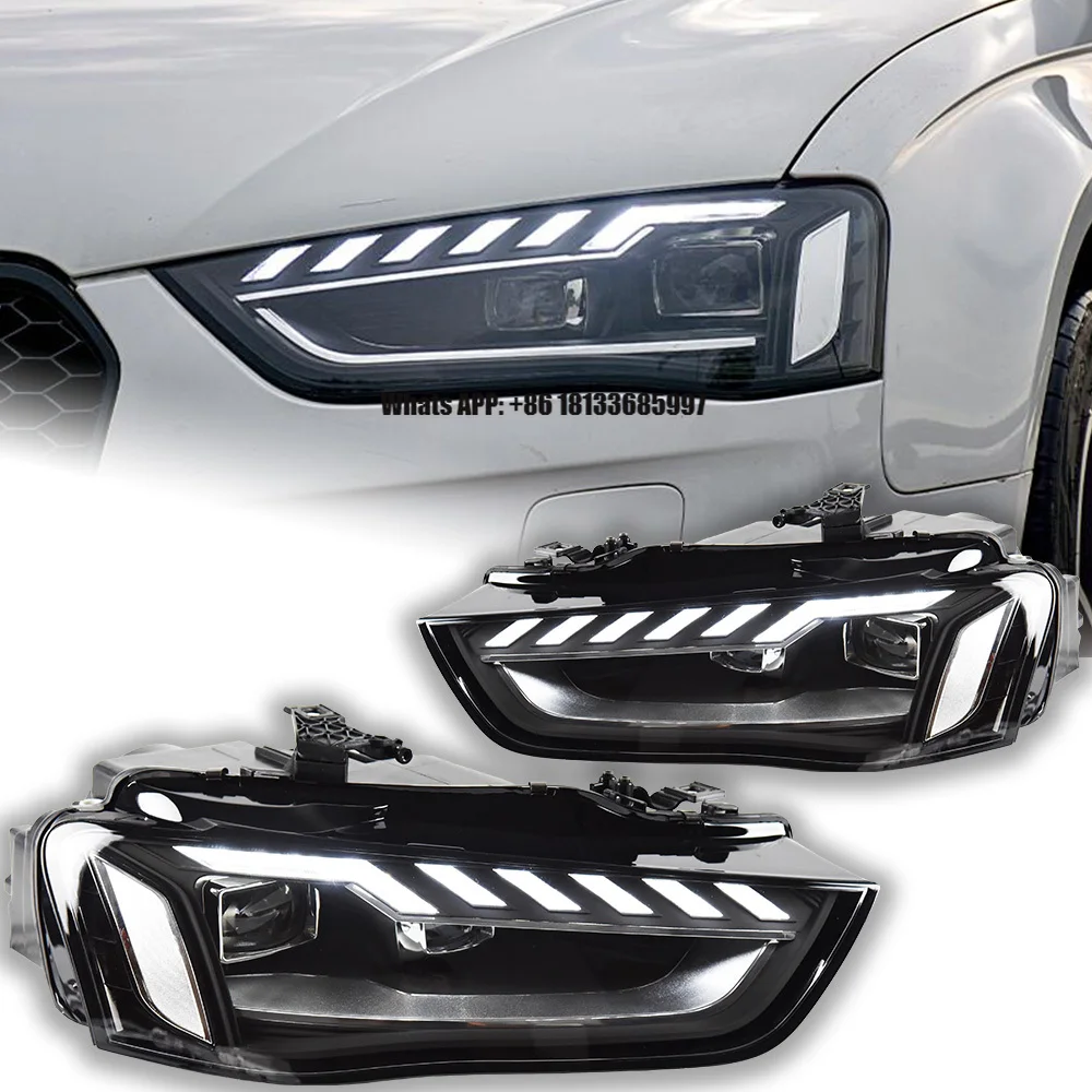 Car Lights for Audi A4 Headlight Projector Lens 2013-2016 Dynamic Signal Head Lamp LED Headlights Drl Automotive Accessories
Car Lights for Audi A4 Headlight Projector Lens 2013-2016 Dynamic Signal Head Lamp LED Headlights Drl Automotive Accessories