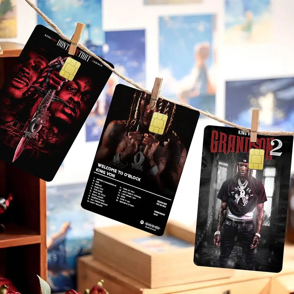 Rapper K-King Vons Diy Credit Debit Card Sticker Party Sticker Decoration Waterproof Small Chip Card Skin Sticker
Rapper K-King Vons Diy Credit Debit Card Sticker Party Sticker Decoration Waterproof Small Chip Card Skin Sticker