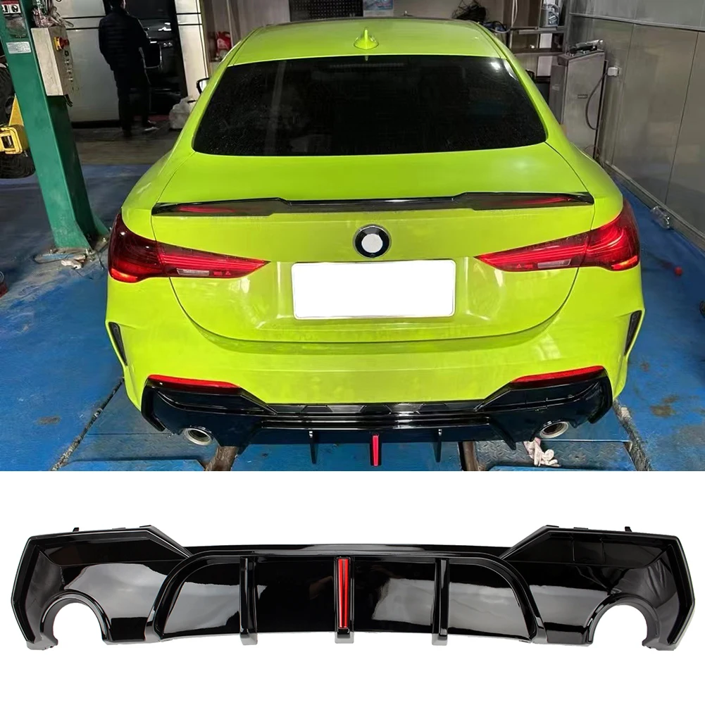 Rear Bumper Diffuser Lip Rear Spoiler Body Kit For BMW G22 G23 4 Series 420i 430i 435i 2-Door 2020-2026 MP Style
Rear Bumper Diffuser Lip Rear Spoiler Body Kit For BMW G22 G23 4 Series 420i 430i 435i 2-Door 2020-2026 MP Style