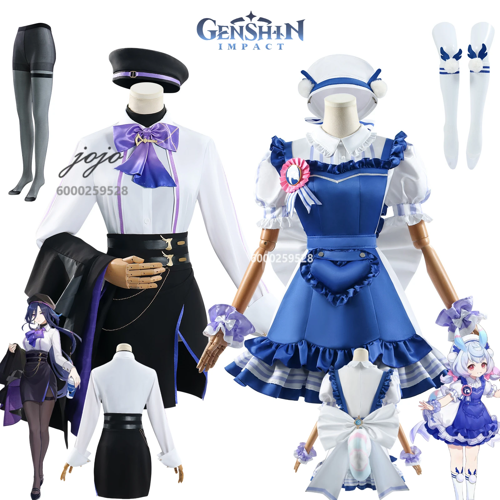 Game Genshin Impact Clorinde Sigewinne Cosplay Costume for Women Wig Full Set Anime Role Play Halloween Clothes Party Comic Con
Game Genshin Impact Clorinde Sigewinne Cosplay Costume for Women Wig Full Set Anime Role Play Halloween Clothes Party Comic Con