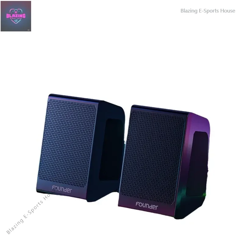 Founder C100 computer stereo desktop home wired portable mini subwoofer desktop e-sports atmosphere
Founder C100 computer stereo desktop home wired portable mini subwoofer desktop e-sports atmosphere