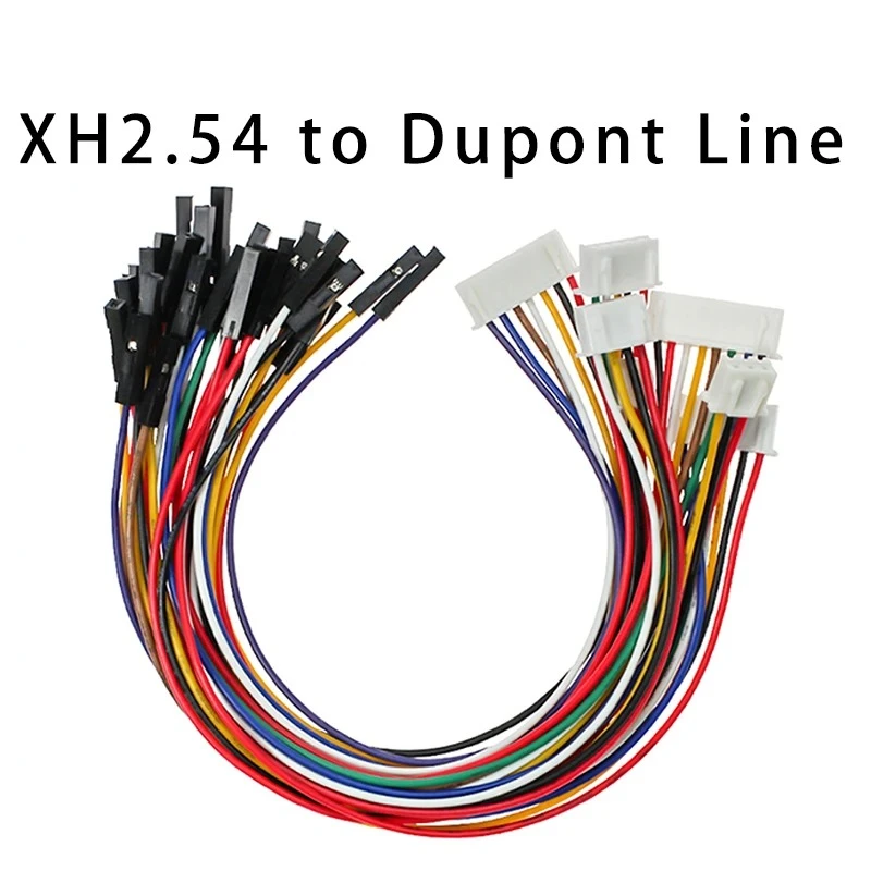 5PCS XH2.54 To Dupont Line Cable 1P Female 2.54MM pitch 2/3/4/5/6/7/8/9/10P 20CM 200MM 26AWG Jumper Wire
5PCS XH2.54 To Dupont Line Cable 1P Female 2.54MM pitch 2/3/4/5/6/7/8/9/10P 20CM 200MM 26AWG Jumper Wire