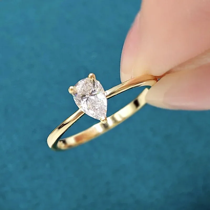 Shining U S925 Silver Waterdrop Gems Ring for Women Gold Plated Fine Jewelry Gift Summer
Shining U S925 Silver Waterdrop Gems Ring for Women Gold Plated Fine Jewelry Gift Summer