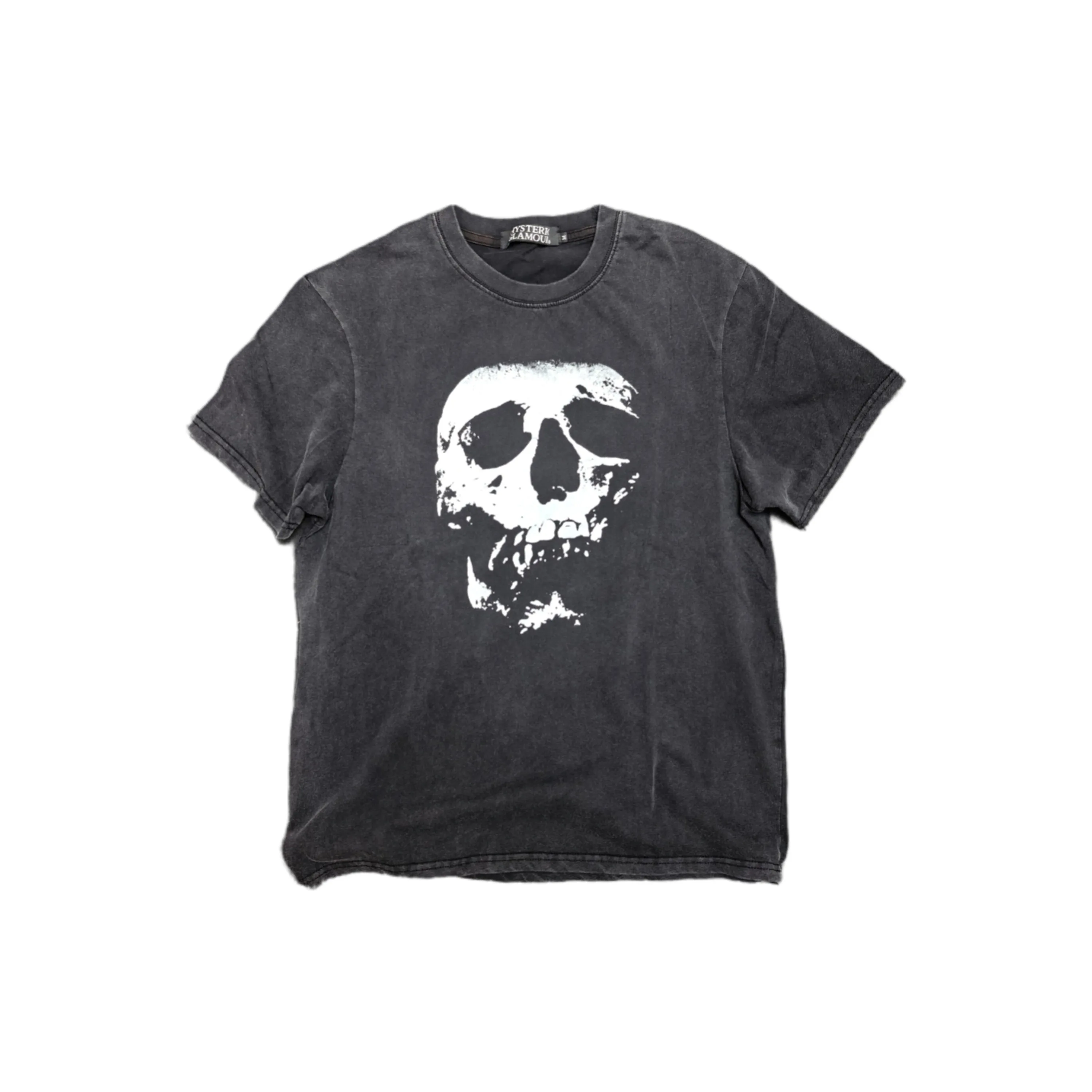 Lmyer Hysteric Glamour Skull Old Washed Archive Loose Black and White T-shirt Short Sleeve Men Tees
Lmyer Hysteric Glamour Skull Old Washed Archive Loose Black and White T-shirt Short Sleeve Men Tees