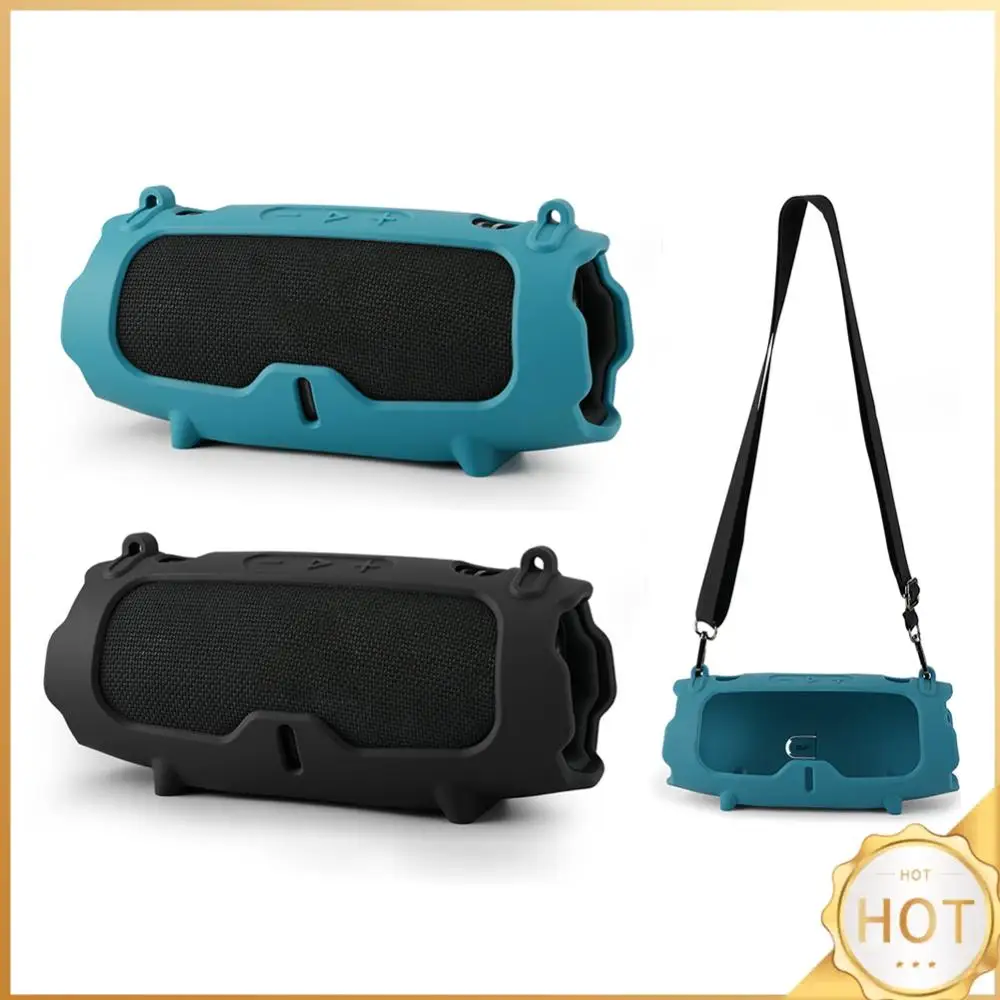 Silicone Case with Shoulder Strap Portable Travel Soft Cover Silicone Protective Cover Shell for Charge 6 Speaker
Silicone Case with Shoulder Strap Portable Travel Soft Cover Silicone Protective Cover Shell for Charge 6 Speaker