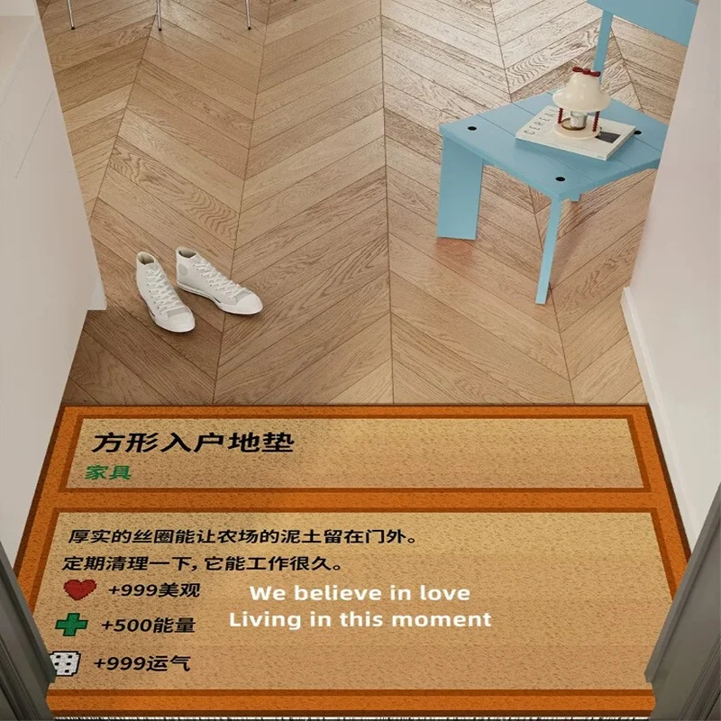 Creative Anti-Slip Indoor Outdoor Mat Customizable Size Entrance Doormat Dust Removal Carpet for Home Use in Living Room Bedroom
Creative Anti-Slip Indoor Outdoor Mat Customizable Size Entrance Doormat Dust Removal Carpet for Home Use in Living Room Bedroom