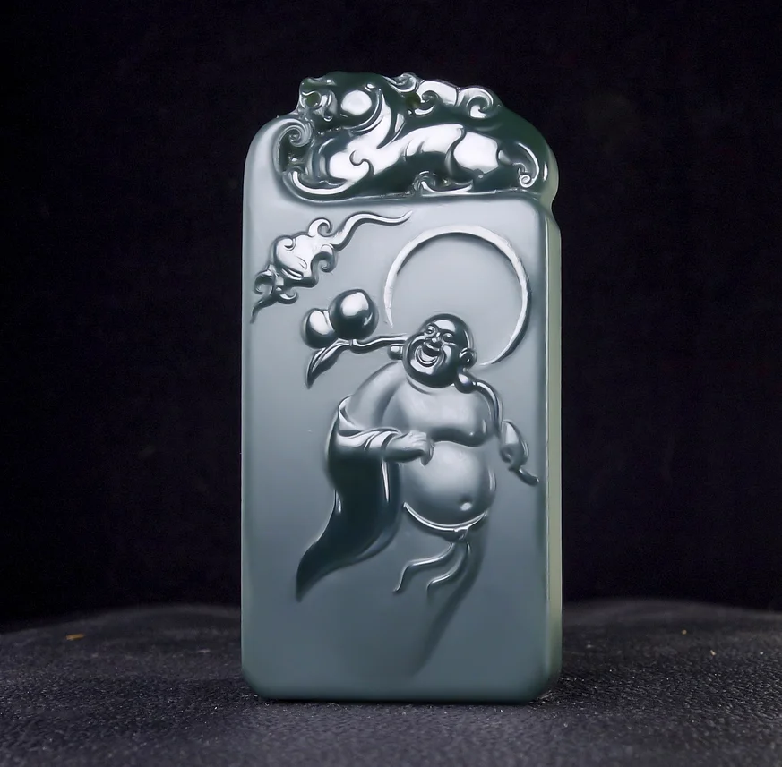 Изысканные ювелирные изделия, натуральный нефрит Хэтянь, нефрит, Цинюй, кулон «Смеющийся Будда», Pixiu Paitou, Бог Будды, нефритовая табличка
Изысканные ювелирные изделия, натуральный нефрит Хэтянь, нефрит, Цинюй, кулон «Смеющийся Будда», Pixiu Paitou, Бог Будды, нефритовая табличка