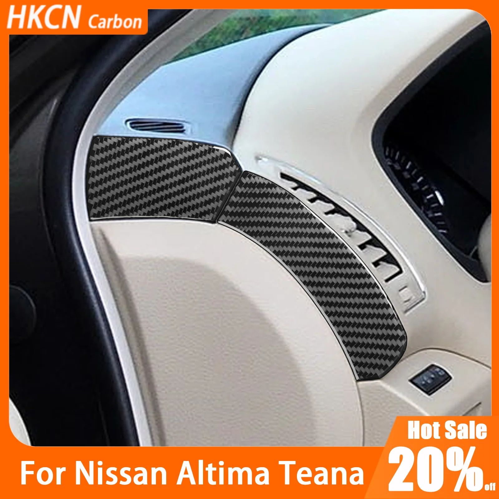 For Nissan Altima 2013—2018 Carbon Fiber Dashboard Sides Air Vent Outlet Panel Car Accessories Interior Cover Trim Sticker Decal
For Nissan Altima 2013—2018 Carbon Fiber Dashboard Sides Air Vent Outlet Panel Car Accessories Interior Cover Trim Sticker Decal