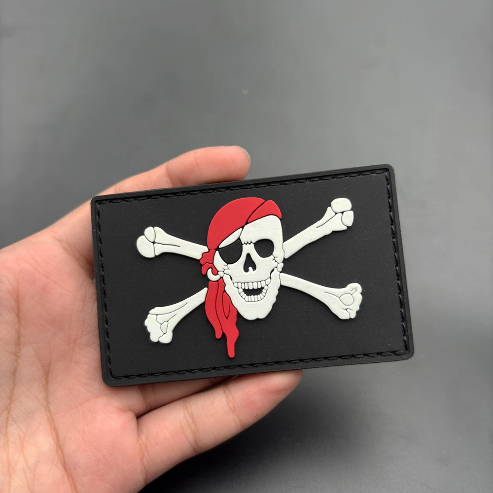 A Skull Pattern Pvc Patch Badge Sticker, with a Glow-In-The-Dark Effect, Has a Hook on the Back, Suitable for Decorating Bags, Backpacks, Vests, and Clothing, Embroidered Patch Sticker, Soft Rubber
A Skull Pattern Pvc Patch Badge Sticker, with a Glow-In-The-Dark Effect, Has a Hook on the Back, Suitable for Decorating Bags, Backpacks, Vests, and Clothing, Embroidered Patch Sticker, Soft Rubber