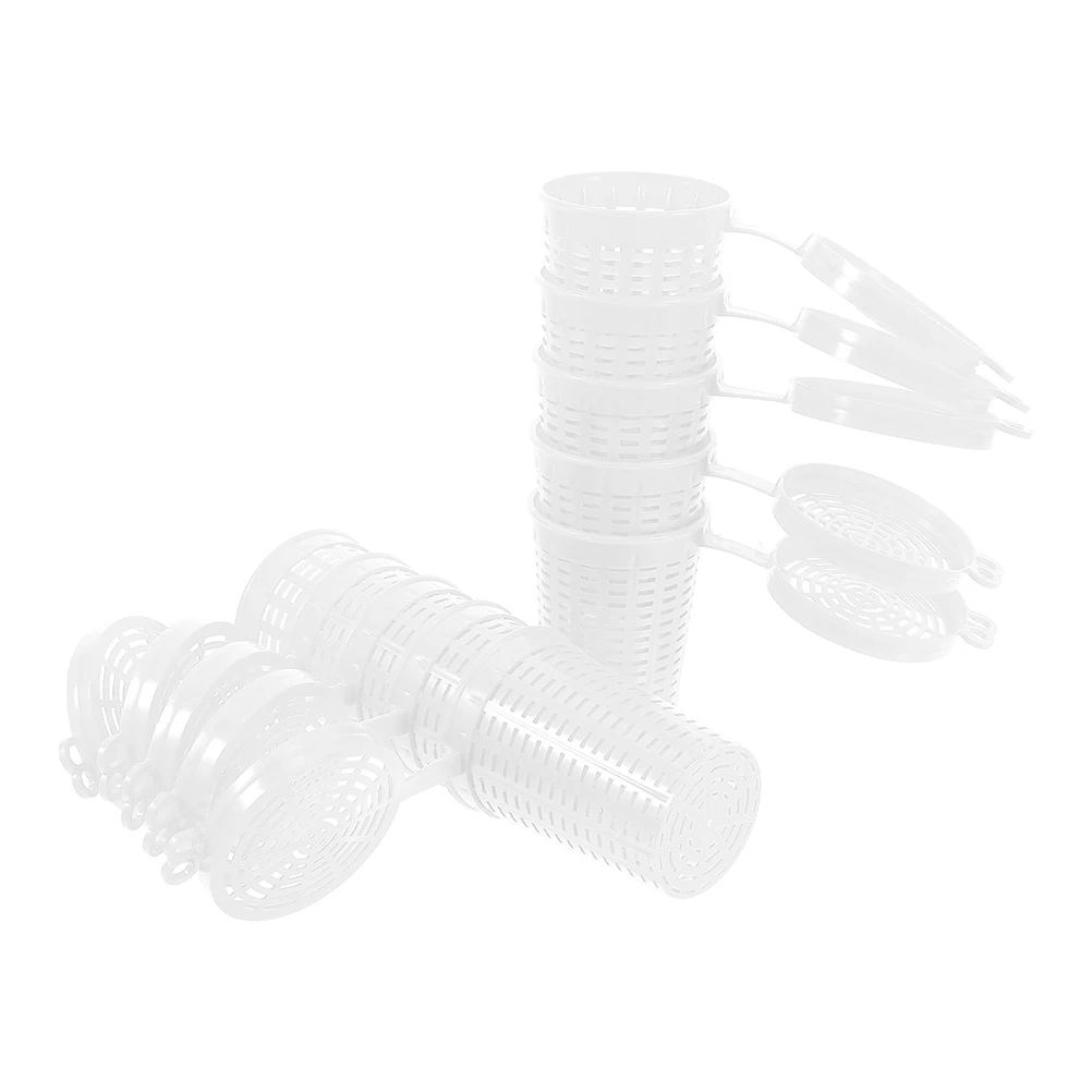 20pcs Fishing Bait Cage Sturdy Plastic Lure Basket Holder Feeder Traps Carp Fishing Small Crawfish Outdoor Tackle
20pcs Fishing Bait Cage Sturdy Plastic Lure Basket Holder Feeder Traps Carp Fishing Small Crawfish Outdoor Tackle
