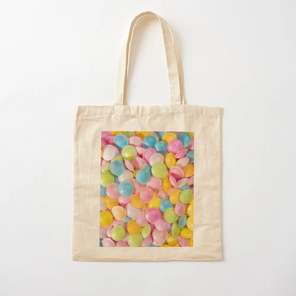 Sweets - flying saucers - retro fun, bright and colourful, original photography Tote Bag
Sweets - flying saucers - retro fun, bright and colourful, original photography Tote Bag