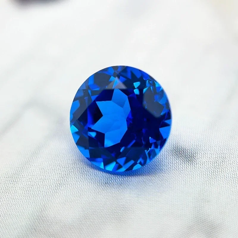 Top-tier Lab Grown Cobalt Spinel Round Cut Gemstone for DIY Ring Necklace Earrings Main Materials Selectable AGL Certificate
Top-tier Lab Grown Cobalt Spinel Round Cut Gemstone for DIY Ring Necklace Earrings Main Materials Selectable AGL Certificate