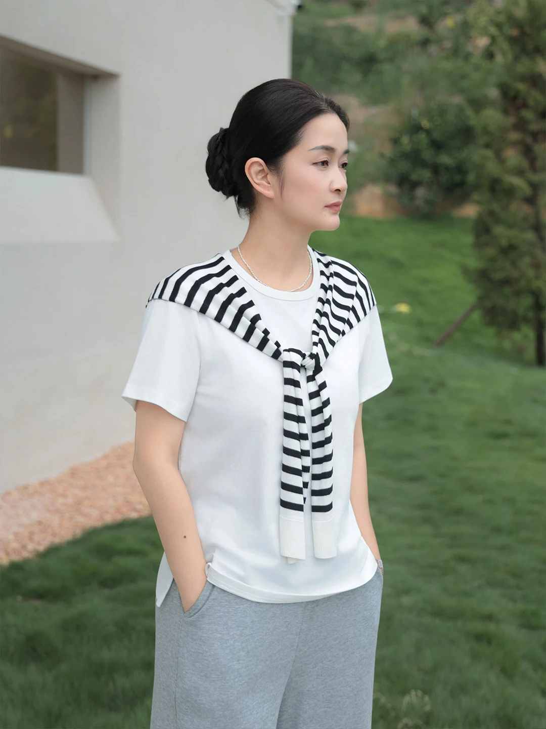 Повседневный женский топ из хлопка и льна, футболка с круглым вырезом в рубчик, базовая летняя модель, удобная, дышащая, влагопоглощающая
Повседневный женский топ из хлопка и льна, футболка с круглым вырезом в рубчик, базовая летняя модель, удобная, дышащая, влагопоглощающая