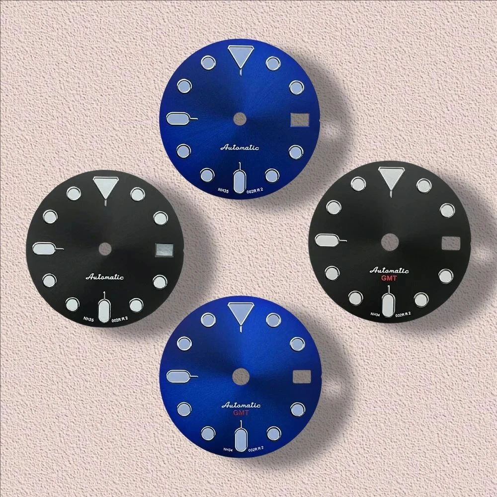 28.5mm S Logo NH34/NH35 SUB/SKX007 Dial Fit NH34/NH35/NH36 Movement Green Luminous High Quality NH34/NH35 Accessories
28.5mm S Logo NH34/NH35 SUB/SKX007 Dial Fit NH34/NH35/NH36 Movement Green Luminous High Quality NH34/NH35 Accessories