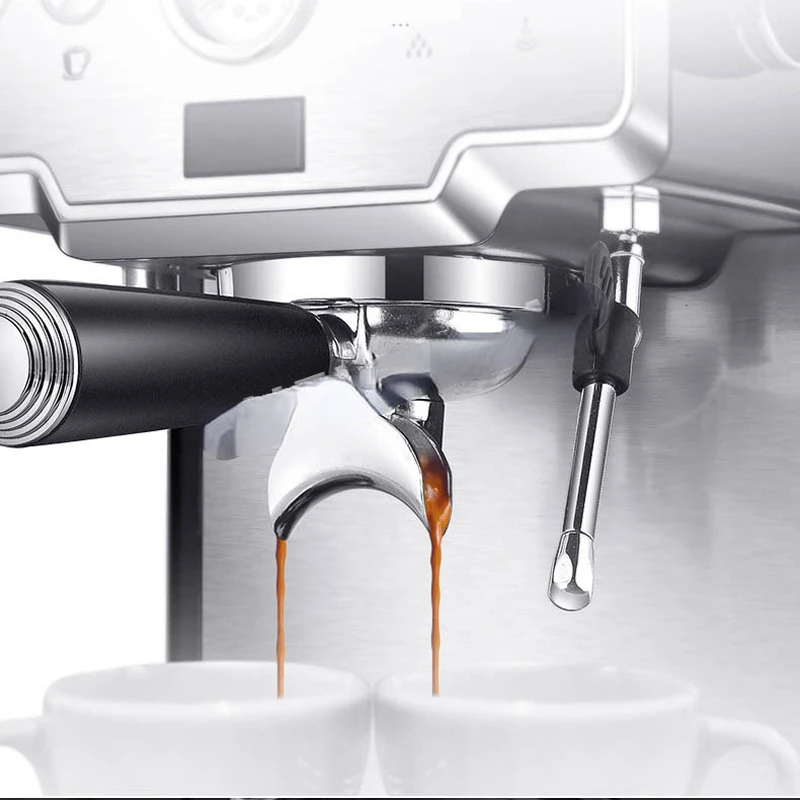 Полуавтоматическая кофемашина CRM3605 высокого давления 15 бар
Полуавтоматическая кофемашина CRM3605 высокого давления 15 бар