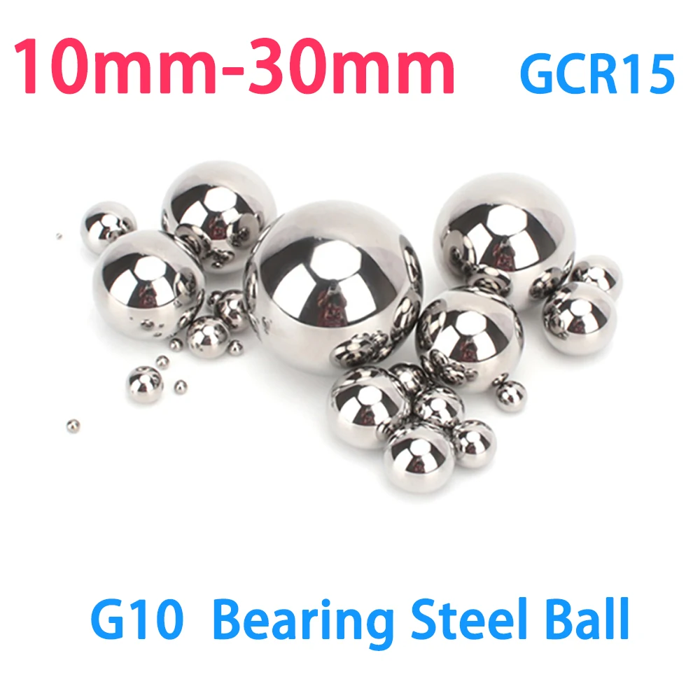 1/5/10pcs GCR15 G10 Bearing Steel Balls 10mm - 30mm Solid Smooth High Precision Bearing Steel Ball Spherical Bead Ball
1/5/10pcs GCR15 G10 Bearing Steel Balls 10mm - 30mm Solid Smooth High Precision Bearing Steel Ball Spherical Bead Ball