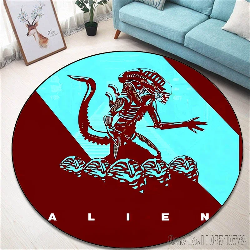 Cartoon Alien Round Carpet 120cm Crawling Game Non-slip Floor Mat for Kids Rug Living Room Decor
Cartoon Alien Round Carpet 120cm Crawling Game Non-slip Floor Mat for Kids Rug Living Room Decor