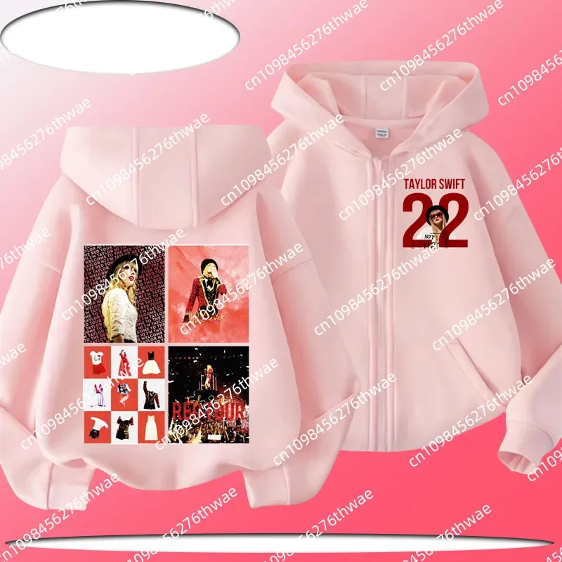 1989 Concert Berry 2025, новая детская куртка на молнии с капюшоном и мультяшным принтом, весенне-осенняя куртка для мальчиков и девочек, повседневная спортивная рубашка
1989 Concert Berry 2025, новая детская куртка на молнии с капюшоном и мультяшным принтом, весенне-осенняя куртка для мальчиков и девочек, повседневная спортивная рубашка