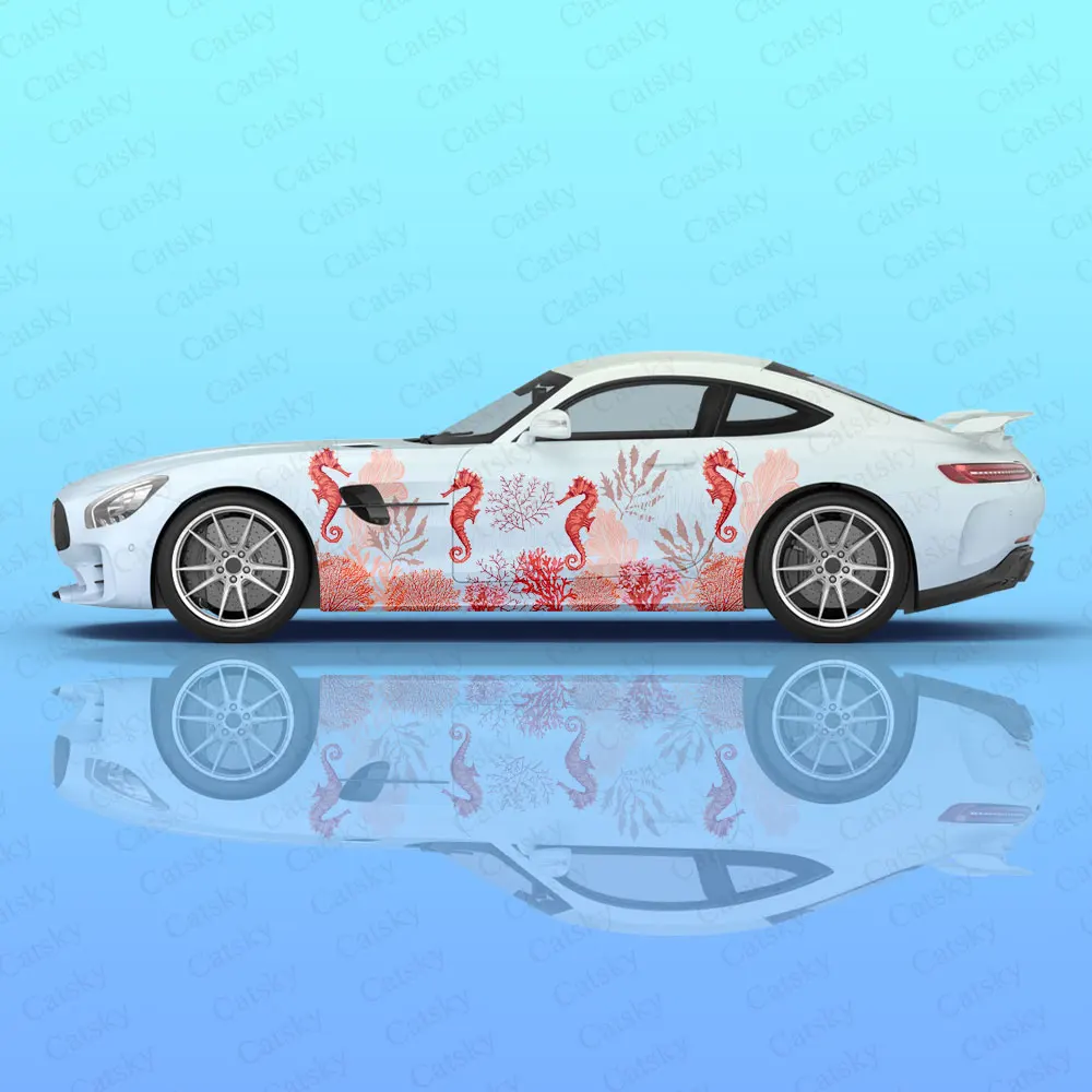 Custom Animal Sea Horse Car Sticker Decal Hood Door Body Vinyl Sticker Graphic Wrap New Car Sticker Decoration Accessories
Custom Animal Sea Horse Car Sticker Decal Hood Door Body Vinyl Sticker Graphic Wrap New Car Sticker Decoration Accessories